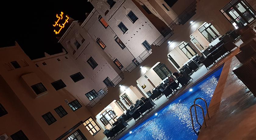 Destination Ouarzazate  Hotel Al Baraka des loisirs Coffret Detente